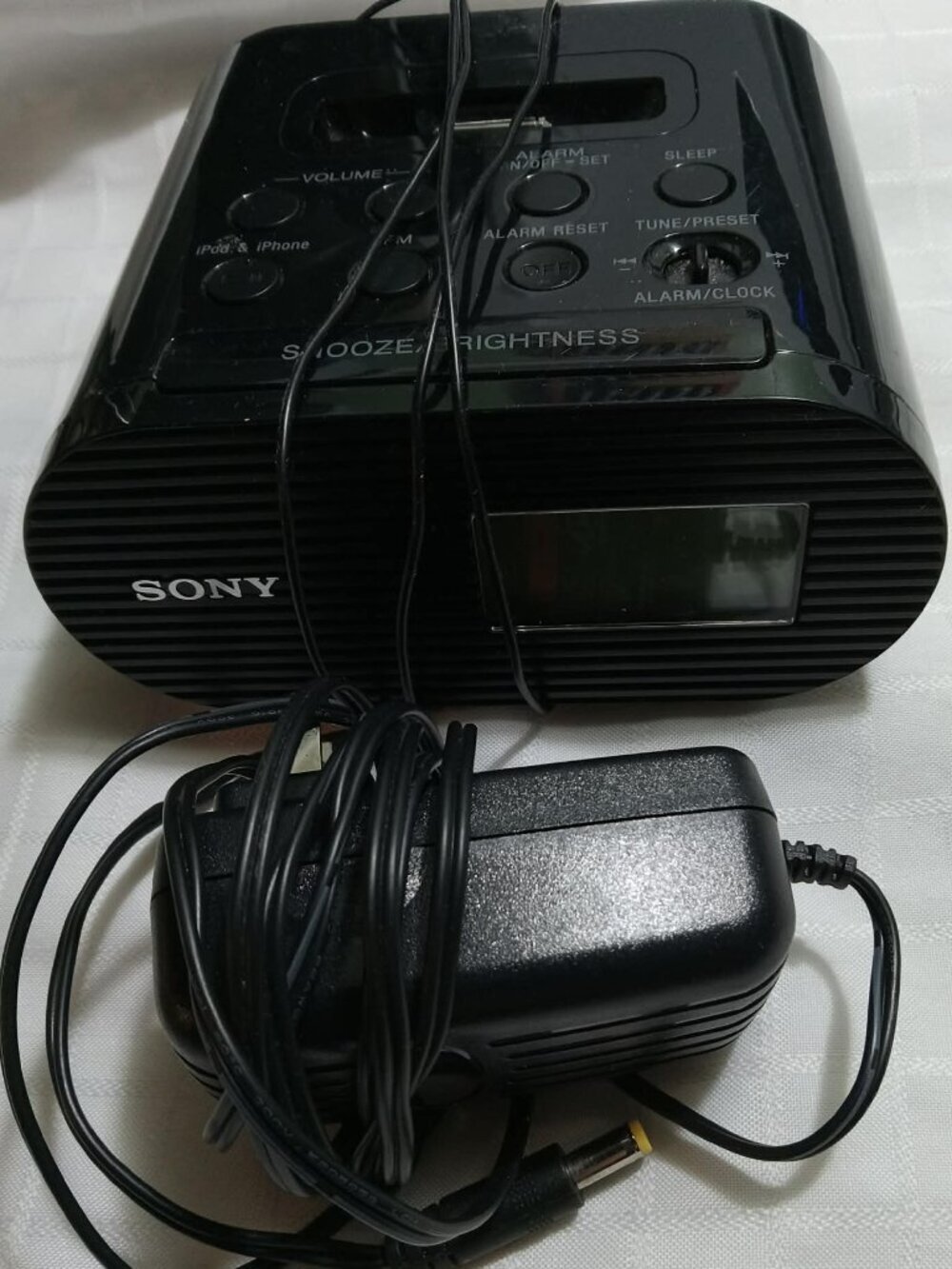 Sony ICF-C05iP FM Clock Radio / iPod / iPhone - without the box